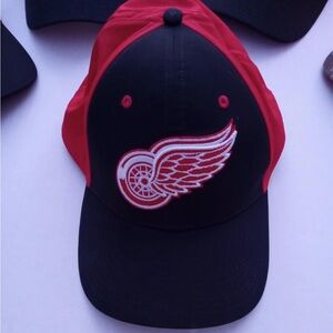 New Era Red and Black Cap